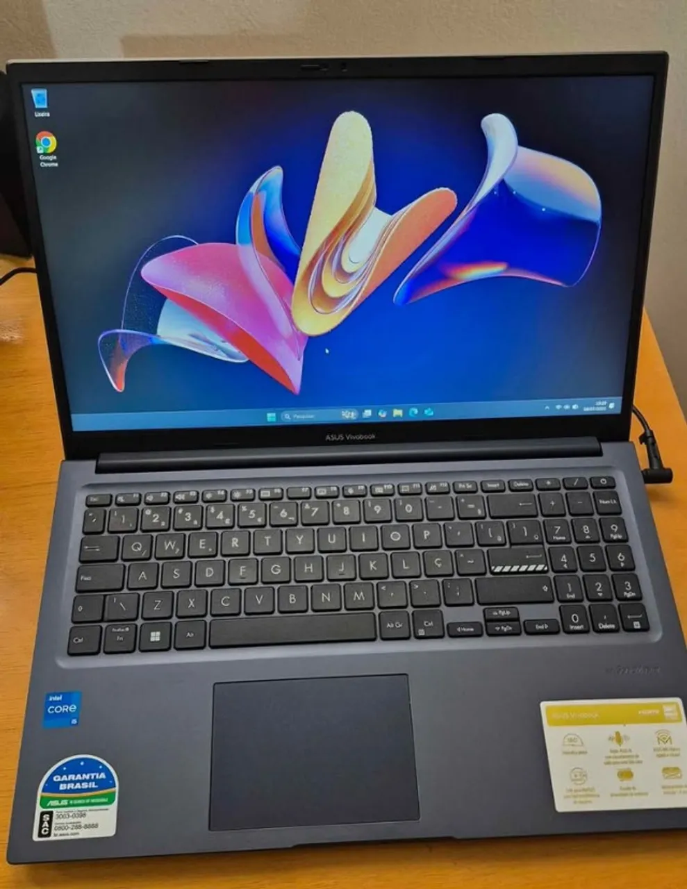 Notebook Asus Vivobook X1502ZA i5 12450H 512gb 20gb ram