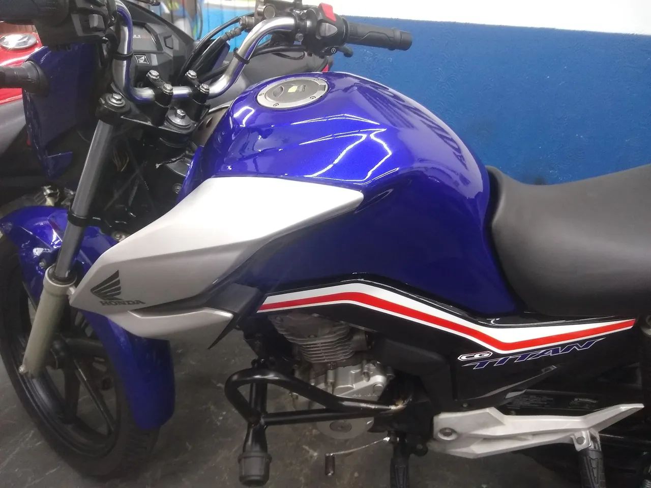 TITAN 160 ANO 2019 LINDA MOTO 18 X $ 750, (CARTÃO) ENTRADA $ 5.500 - Foto 8