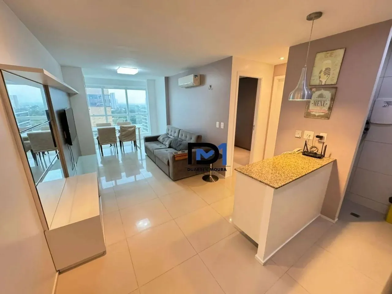 Excelente apartamento totalmente mobiliado no Luciano Cavalcante