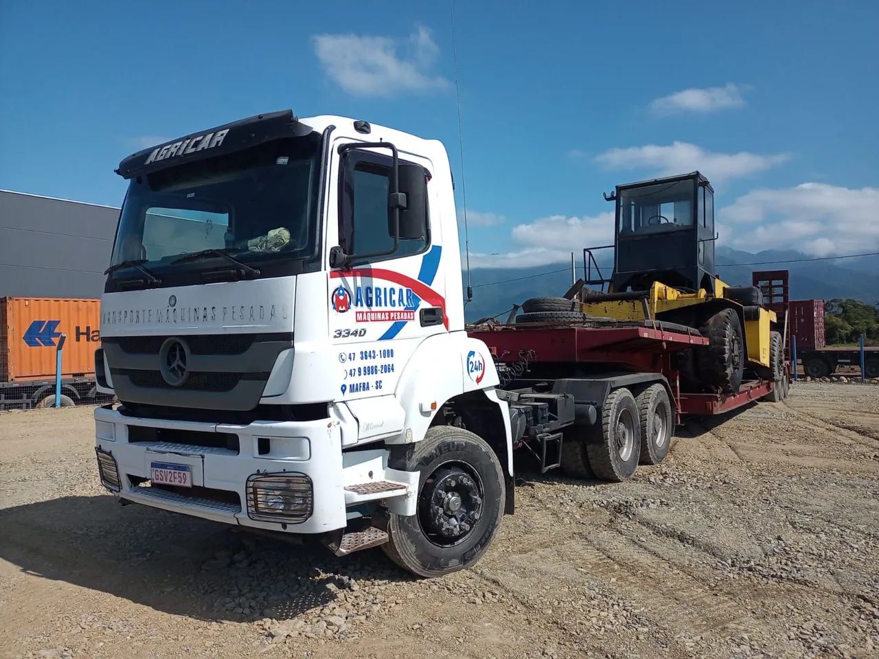 Caminhao MBB Axor 3340S 6x4 2009