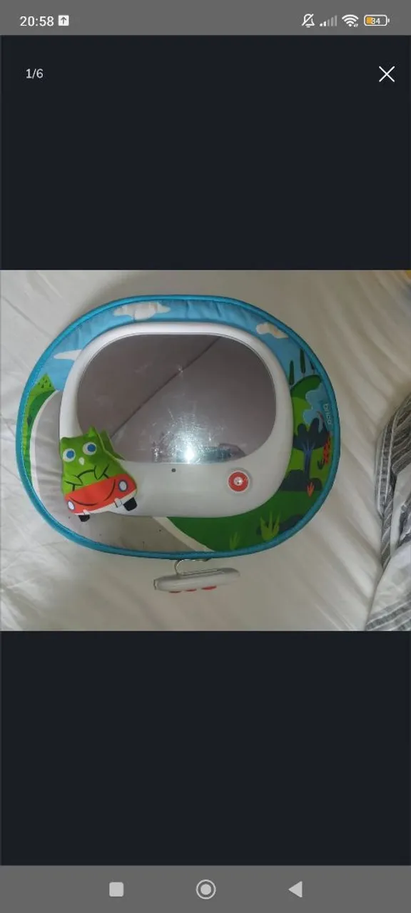 Espelho retrovisor para bebê Munchkin Brica Cruisin