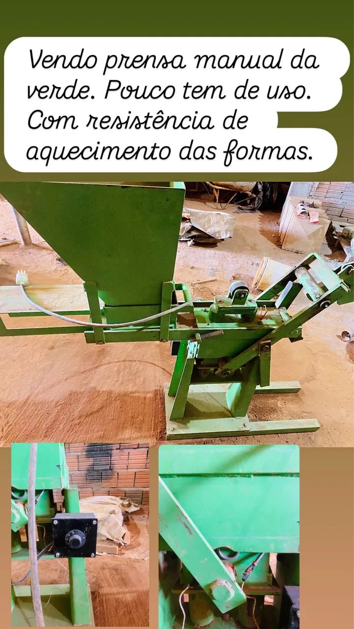 Ecological brick press64363606334722122