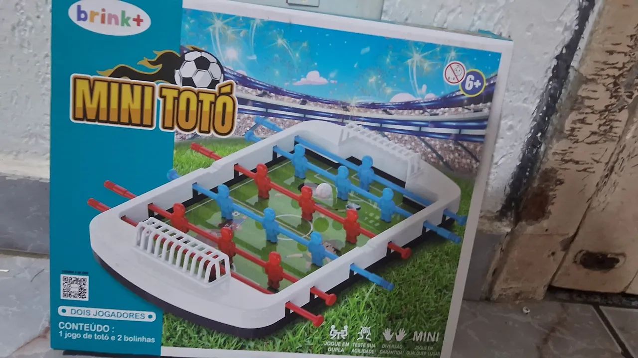 Jogo de Futebol de Mesa Mini Toto 