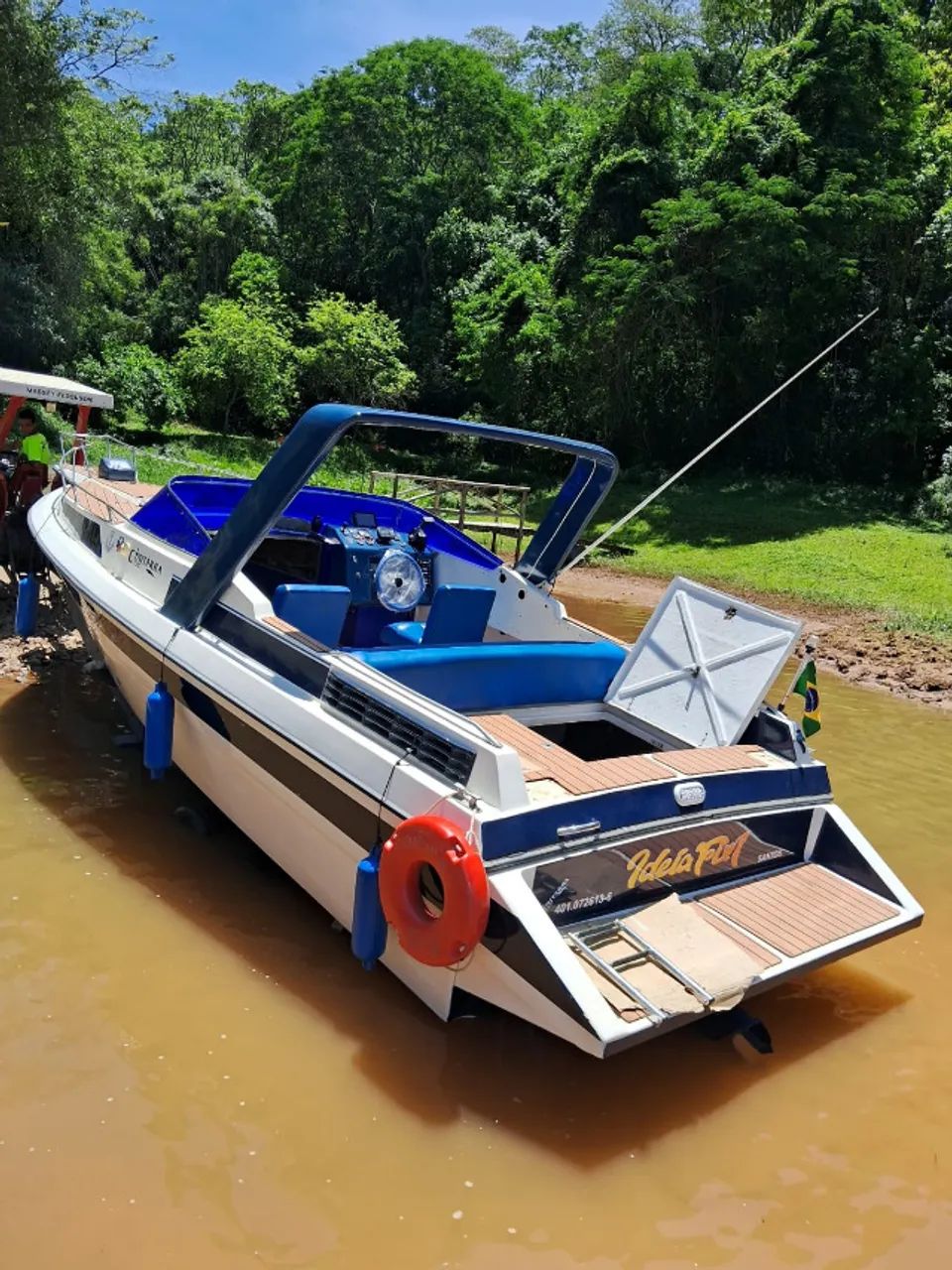 LANCHA CIMITARRA CABINADA 25 PÉS - Foto 7