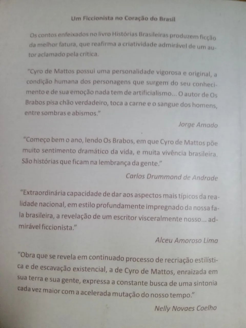 Histórias Brasileiras - Cyro de Mattos - Foto 4