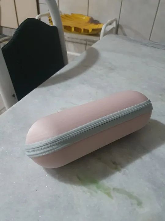 Mini guarda-chuva rosa com case