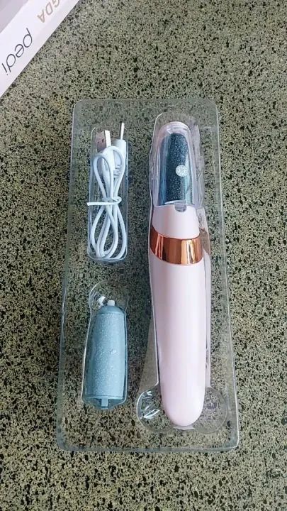 Lixador de Pé Elétrico Premium - Esfoliador Portátil com Tecnologia DERMA VAC - Foto 2