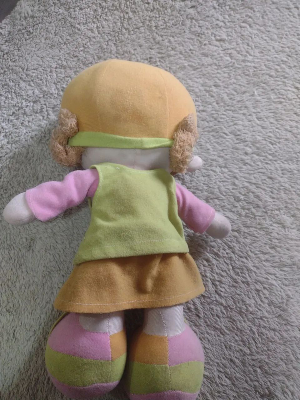 Vendo linda boneca antiga de tecido  - Foto 2