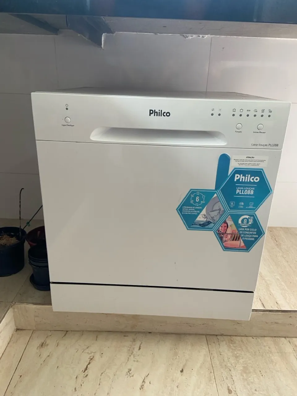 Lava-louças Philco PLL08B - 8 serviços