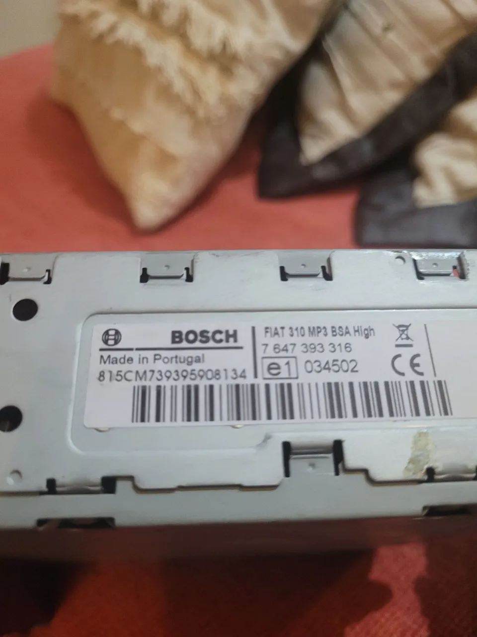 Radio Mp3 Fiat Punto Linea 2010 2011 2012 (Usado) - Foto 2