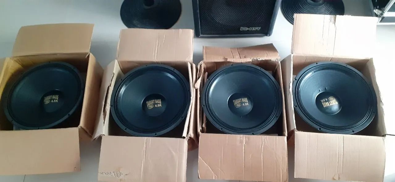 4 Alto-falantes Eros 4.5k 8ohms 18 polegadas - Foto 5