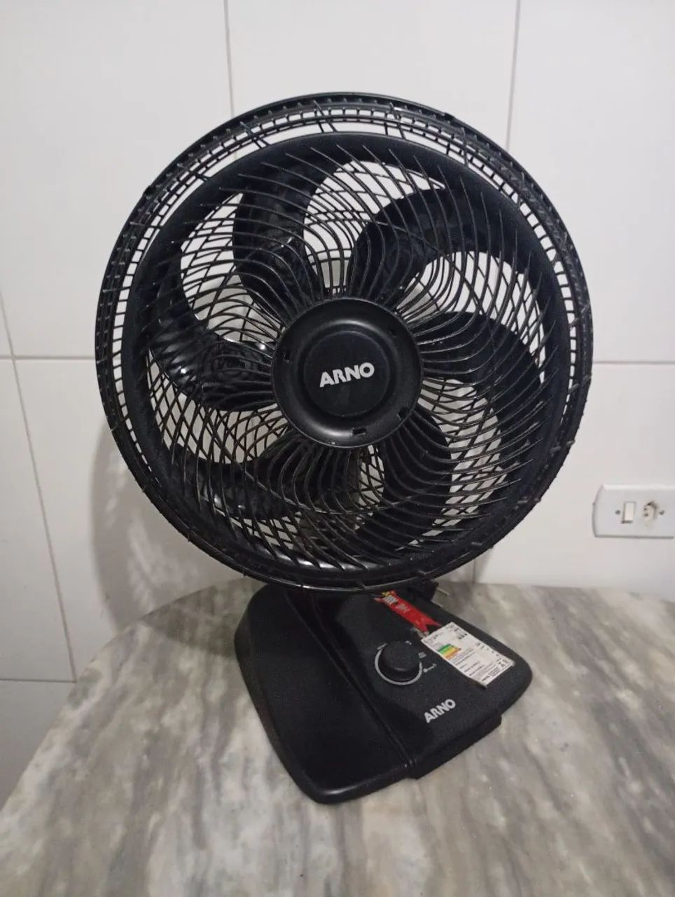 Ventilador Arno turbo force 40 silencioso  - Foto 4