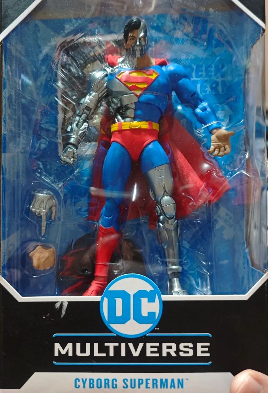 Mcfarlane Superman Cyborg
