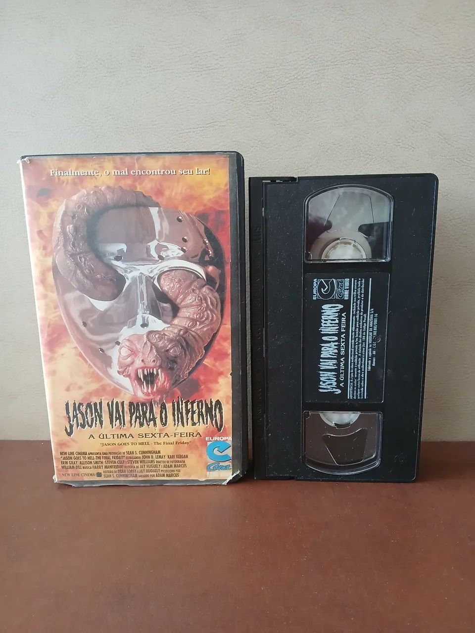 Jason Vai Para o Inferno - VHS - Raro - DVD, Blu-Ray e Vídeo