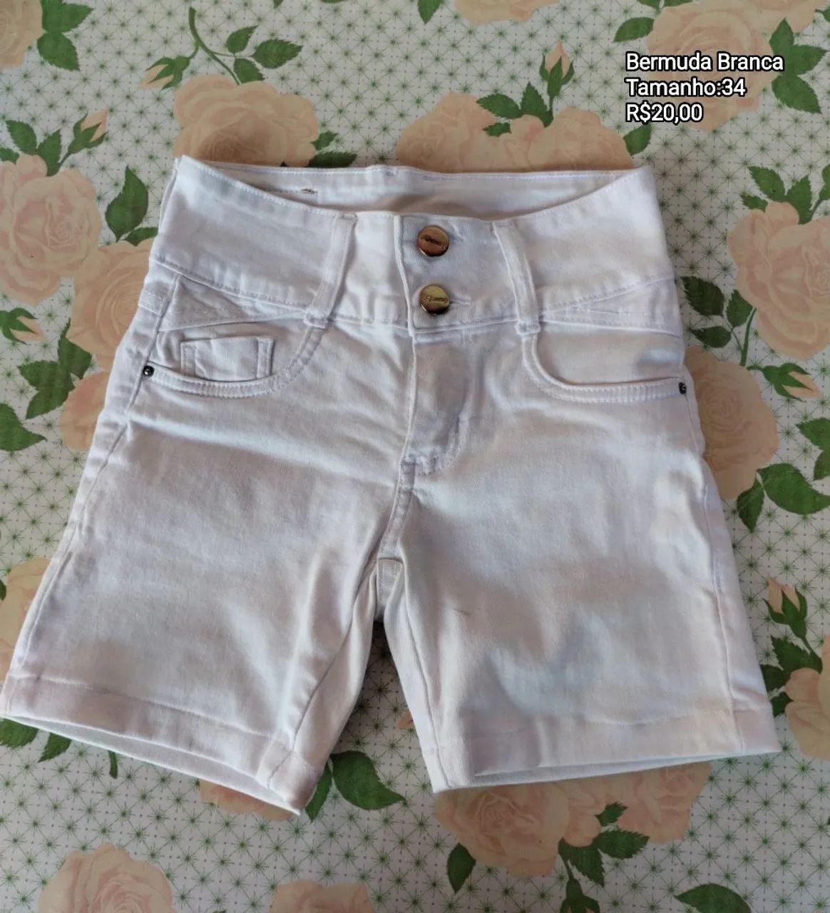 Bermudas Feminina Tamanho 34