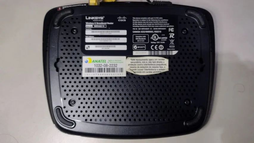 Vendo Roteador Wireless Cisco Linksys Wrt54G2 V1 (usado). - Foto 2