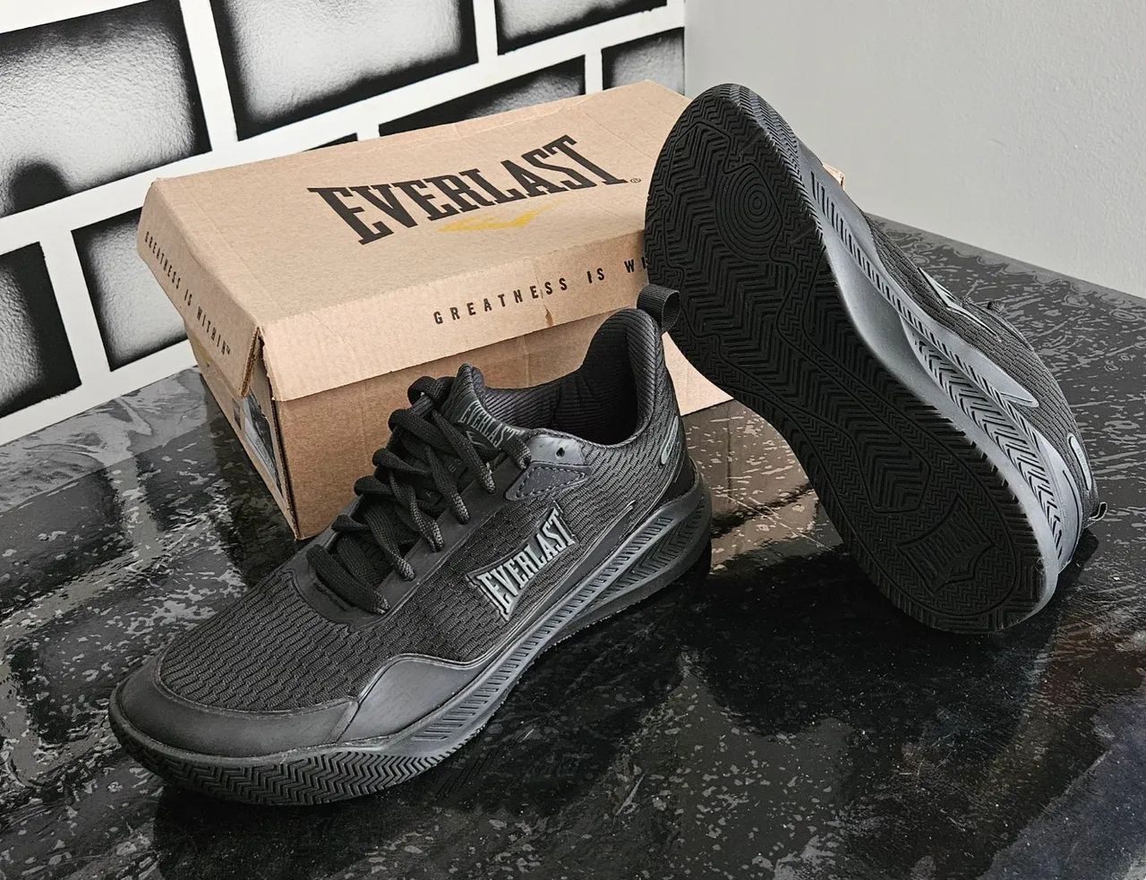 Tênis Everlast Range 3 Preto  - Foto 4