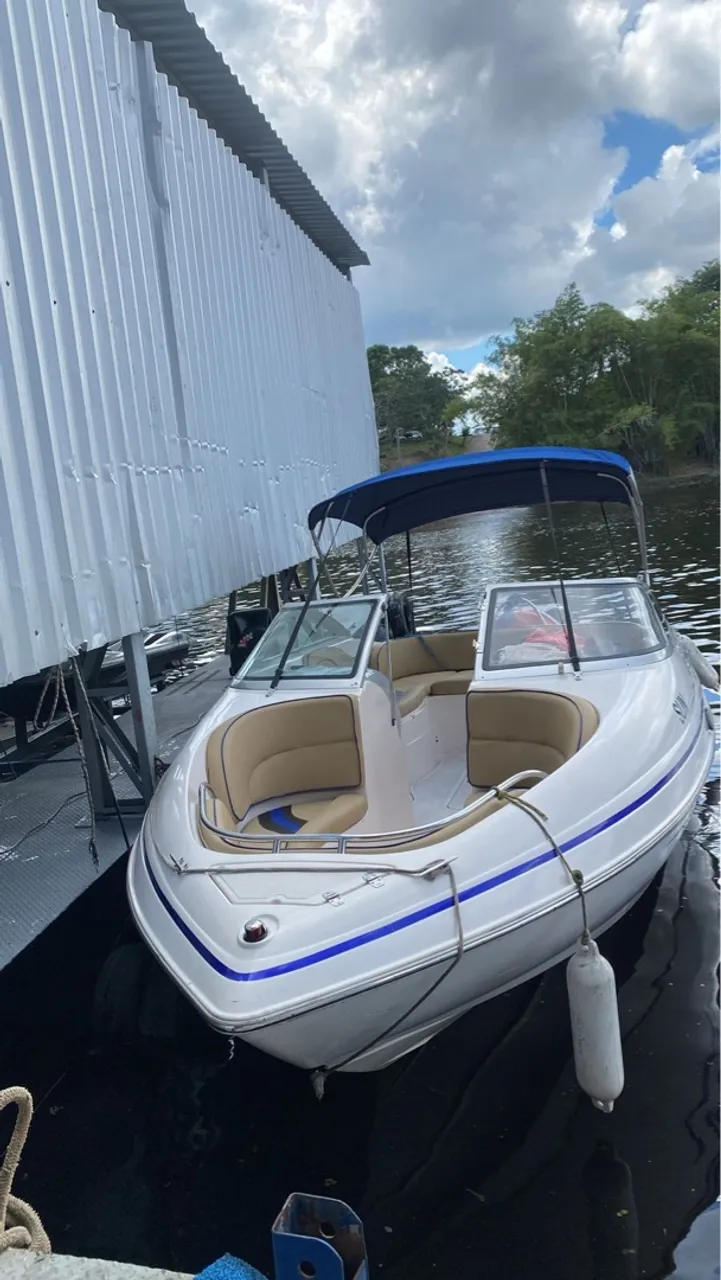Lancha Focker 22,2? Motor Mercury Optimax Injetado 200 HP