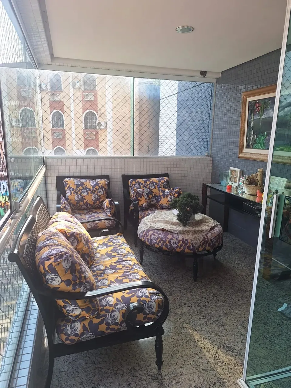 Apto no Riviera Francesa/ 3 Suites 154m²/ 1°andar/100% Mobiliado