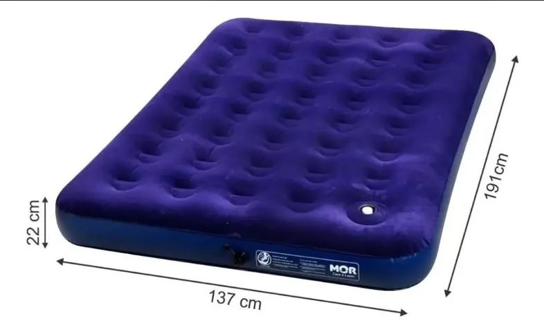 Colchão Inflável Casal Com Inflador Acoplado Multiuso - Mor - Foto 3