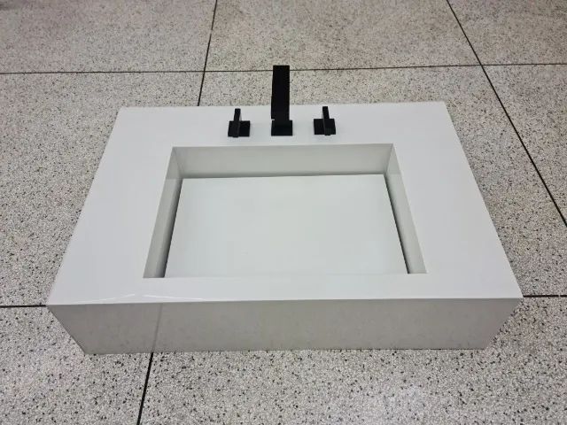 Bancada Esculpida de Banheiro 