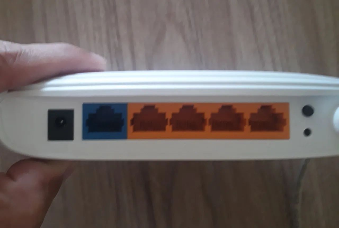 Roteador wifi TP Link 150Mbps TL-WR740N seminovo. - Foto 5