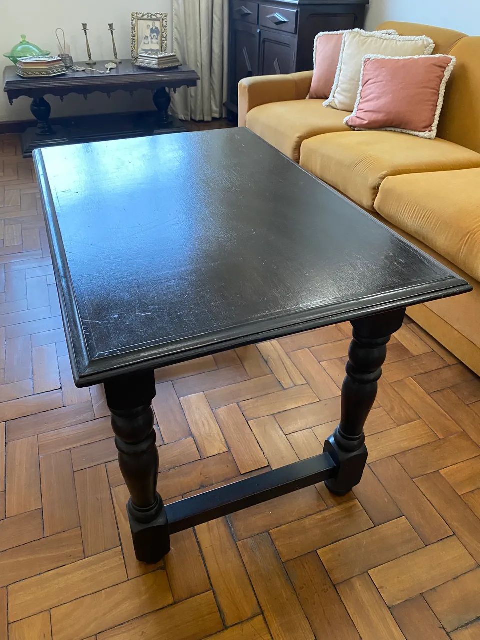Mesa de Apoio em madeira maciça  - Foto 3