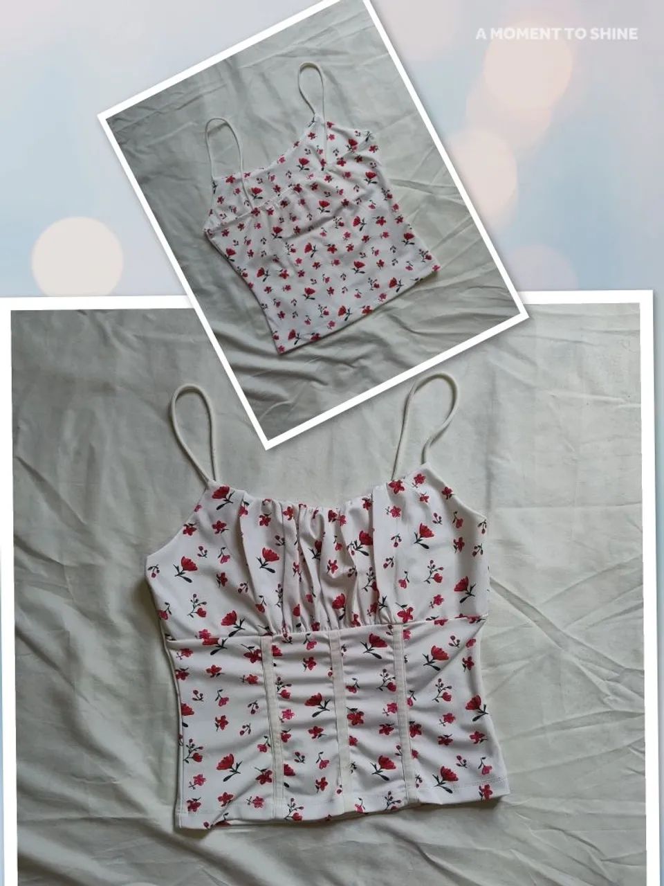 Kit 4 blusinha novas shein - Foto 3