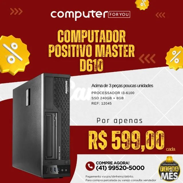PC DESK SLIM POSITIVO