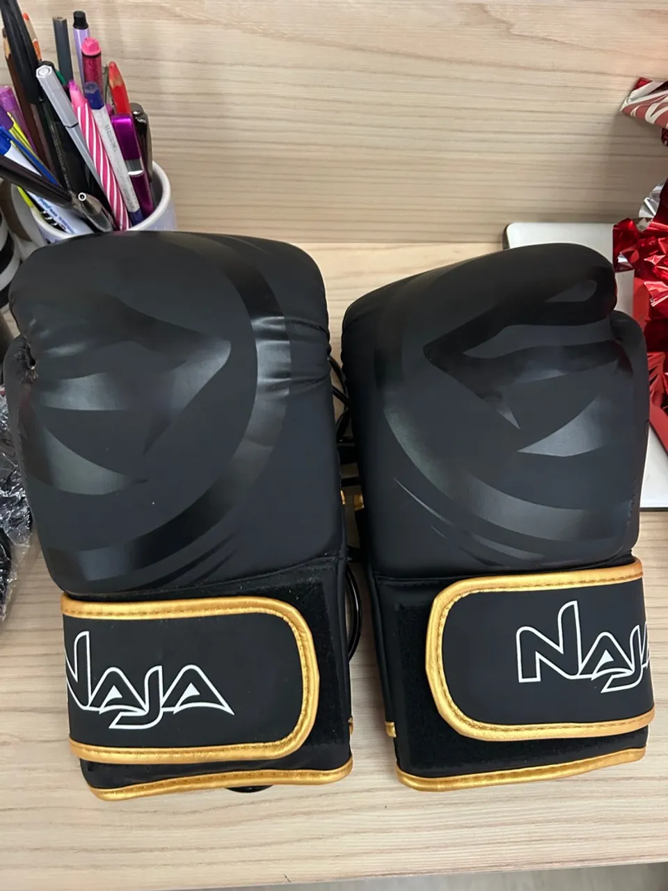 Luvas de Boxe Naja Profissionais - Novas!