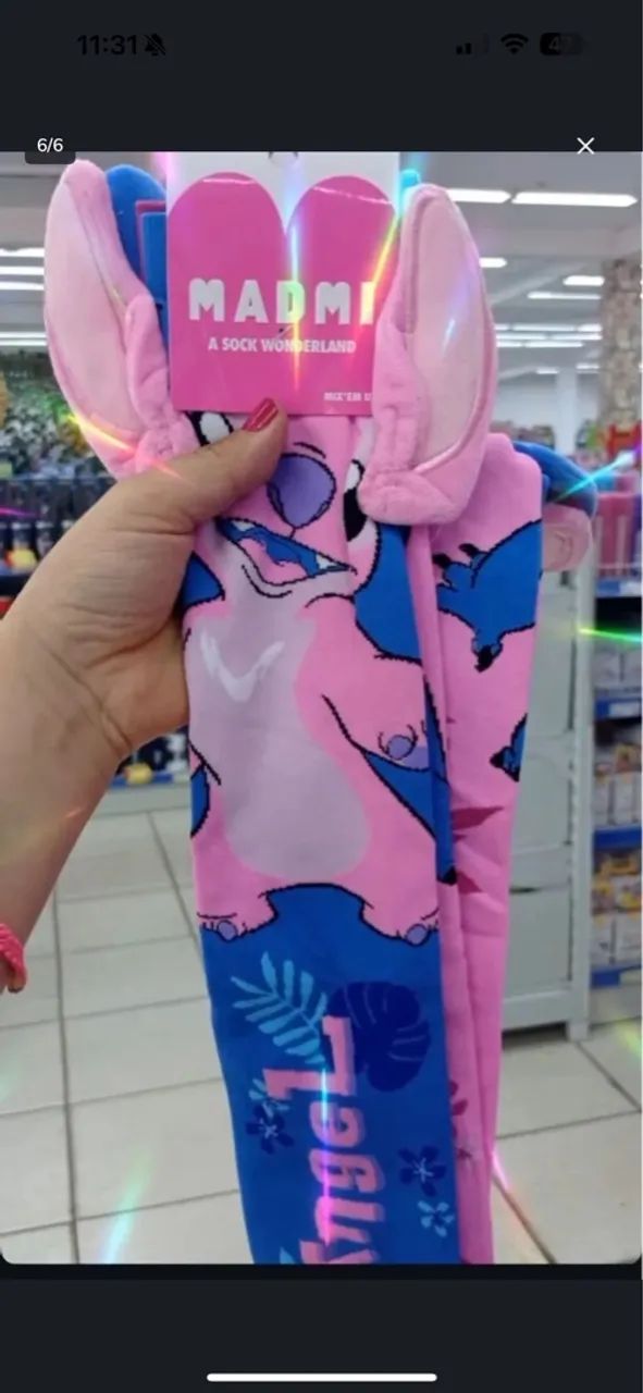 Meias Infantis Stitch - Foto 2