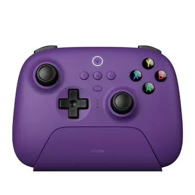 Controle Sem Fio 8BitDo Ultimate, Hall Edition, Roxo COM BASE DE CARREGAMENTO