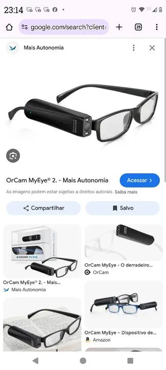 Tecnologia vestível OrCam My Eye 2.0 - Foto 5