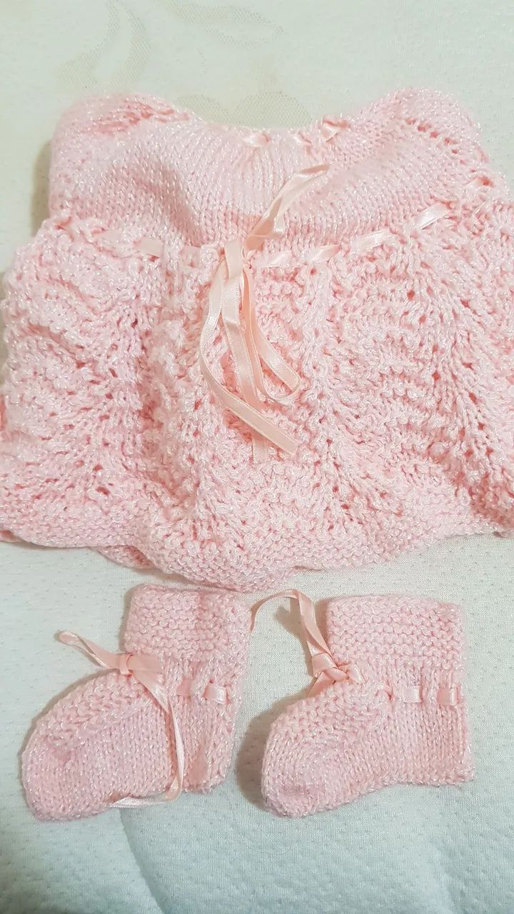 Casaquinhos de Crochê e Tricô  - Foto 2