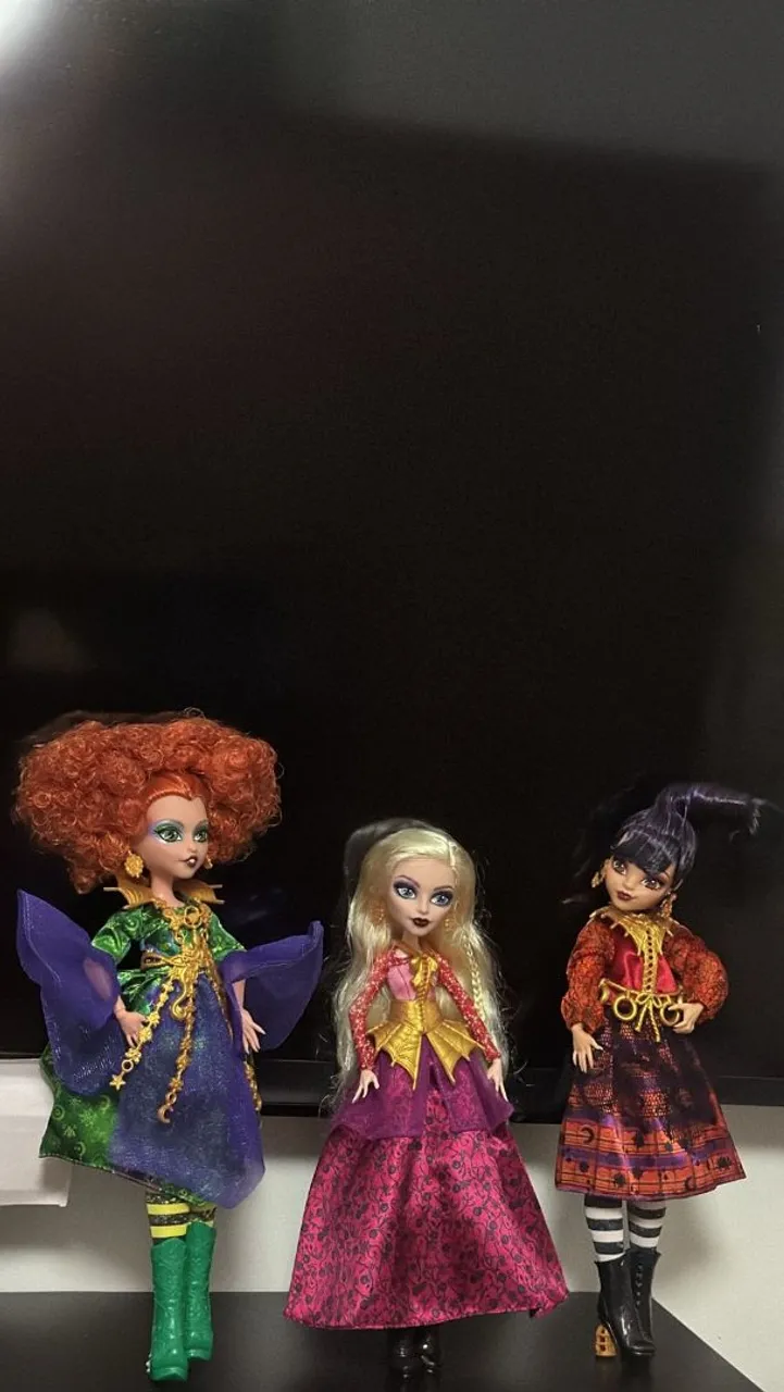 (não vendo separadas/sem caixa) Bonecas Monster High Hocus Pocus skullector