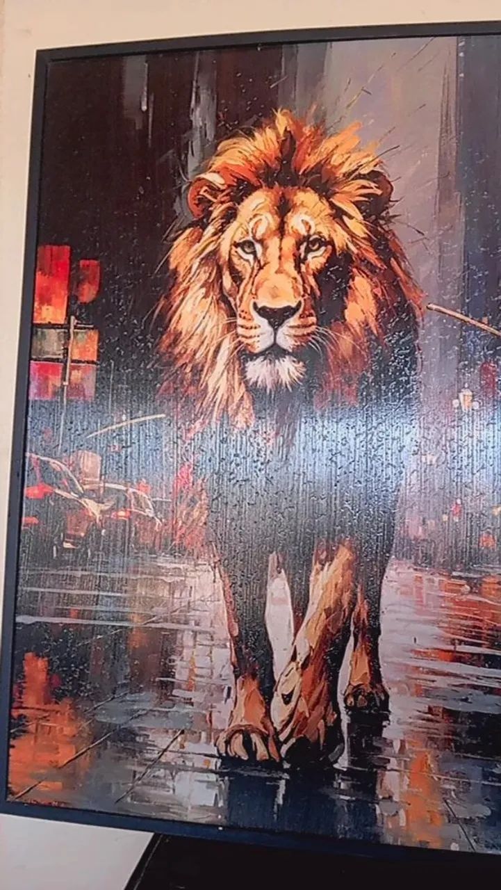 Quadro Leão de Judá  - Foto 2