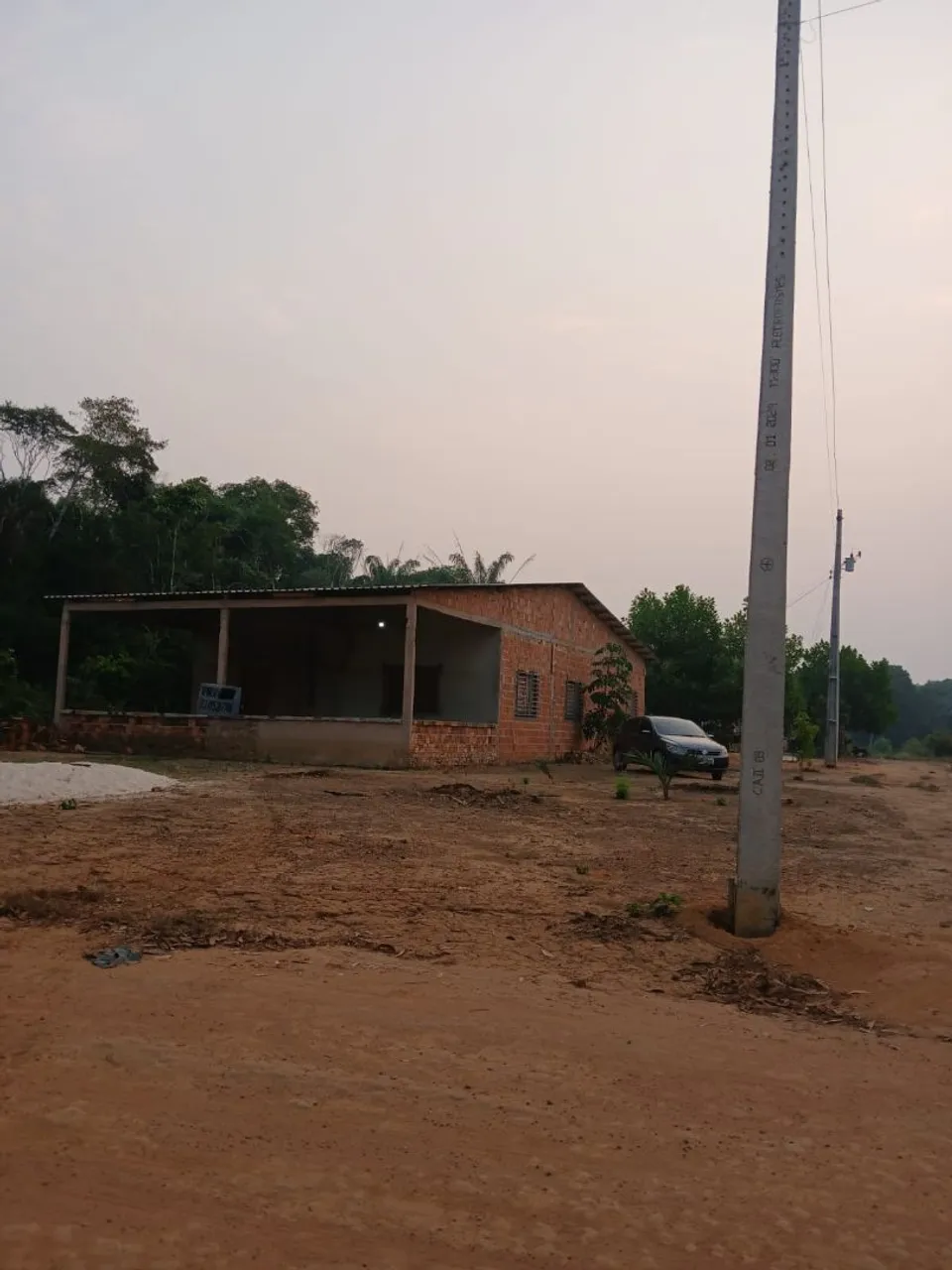 Terreno com casa