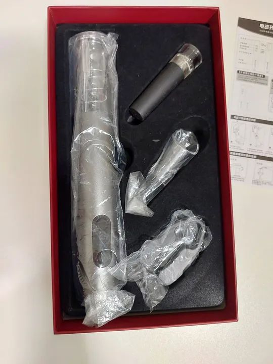 Kit Abridor de Vinho Elétrico - Novo - Facilidade e praticidade! - Foto 6