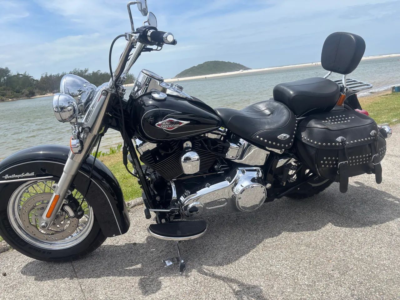 Harley-Davidson Softail Classic Flstc 2009 - 1456088561 | OLX