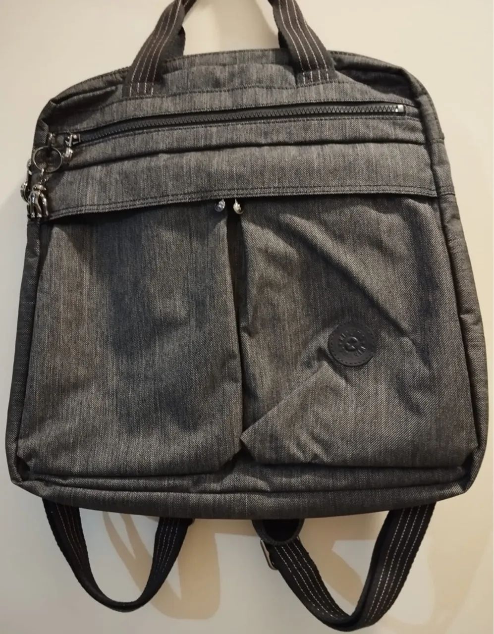 Bolsa Kipling Cinza Original - Foto 3