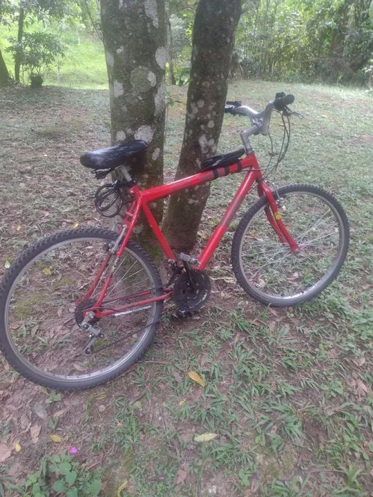Bicicleta  Vermelhab aro 26 - Foto 6