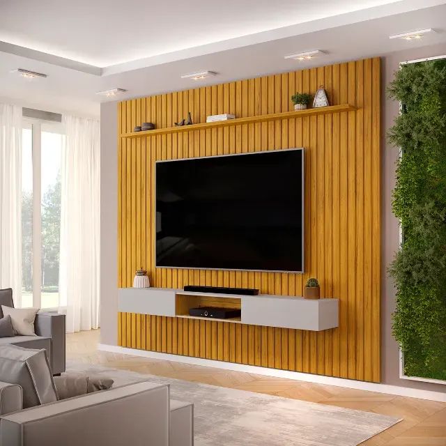 Painel De TV 75 Polegadas Ripado