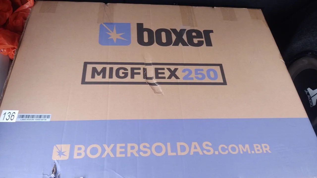 Máquina de solda mig flex 250a boxer