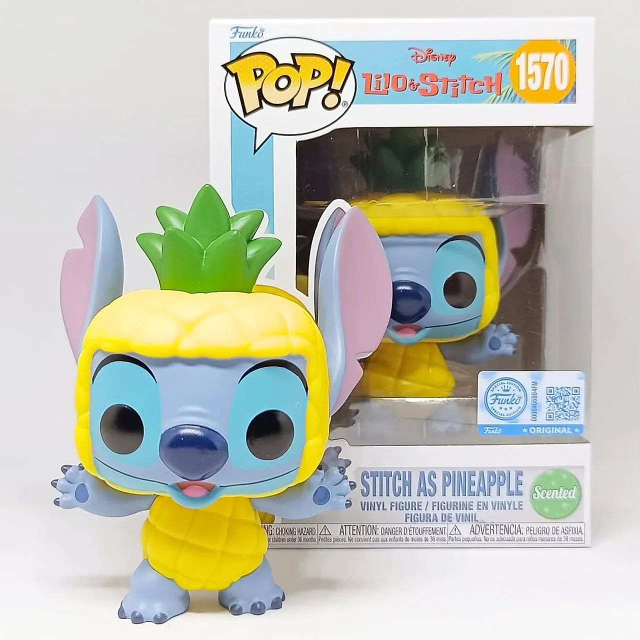 Novo Funko Pop Stitch as Pineapple #1570 
