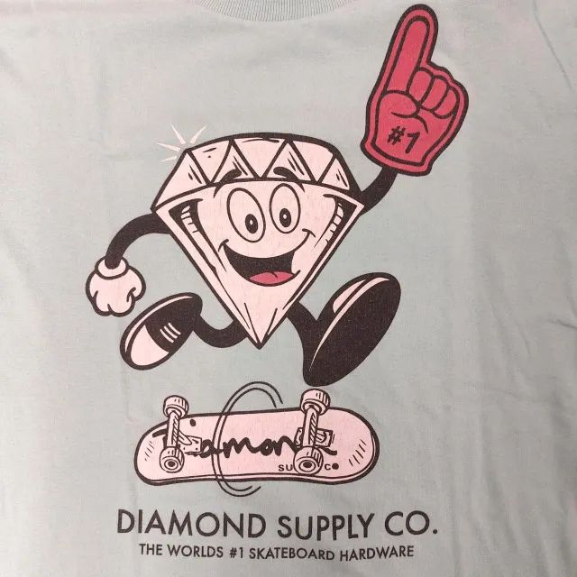 Camiseta Diamond Verde M | ORIGINAL - Foto 4