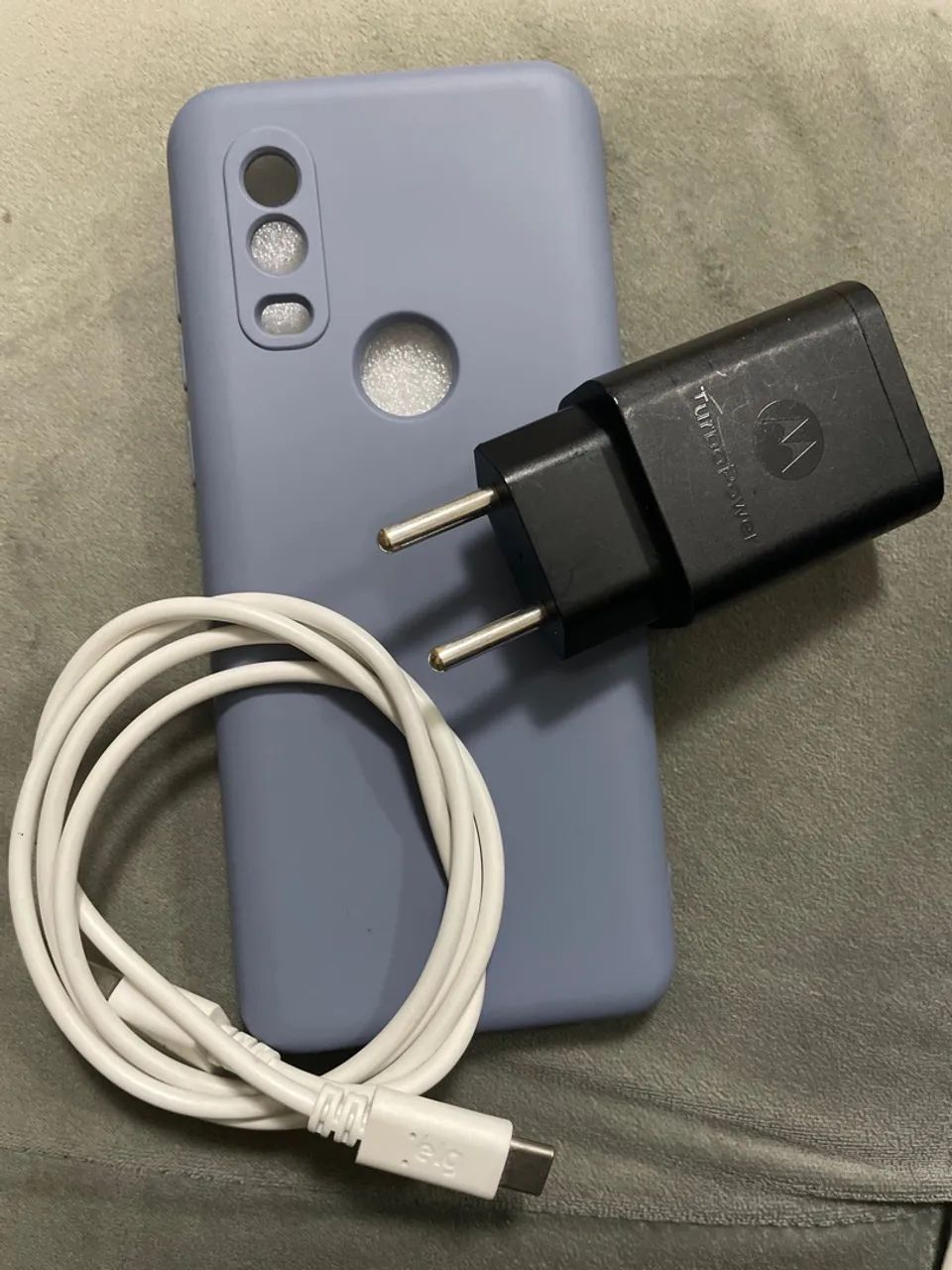 Torrando Carregador Motorola + Capinha + Cabo USB-C - Foto 5