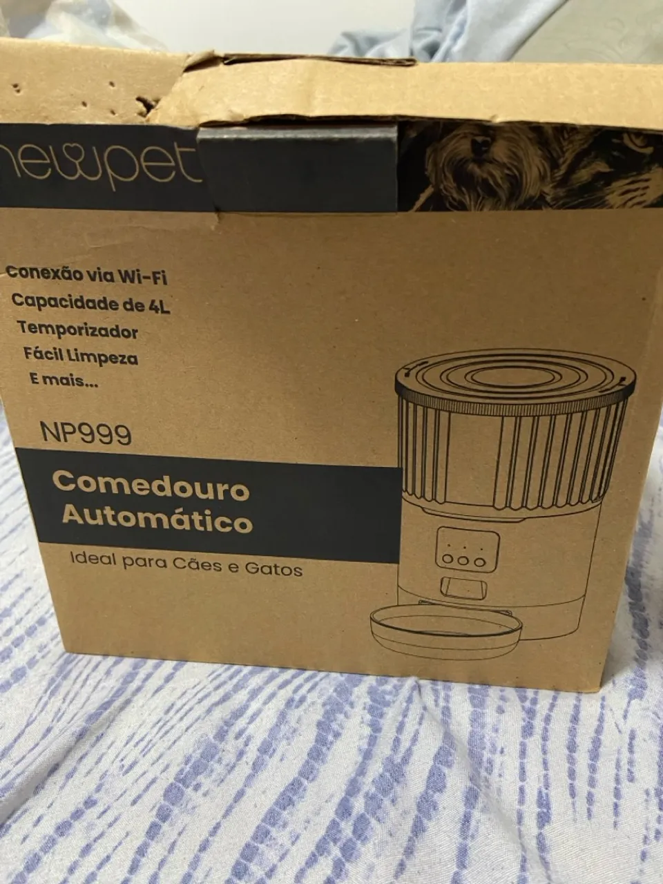 Comedouro Automático para Cães e Gatos - Newpet NP999