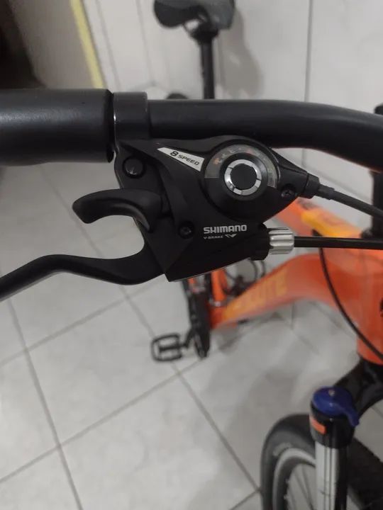 Bicicleta Aro 29 Quadro 19 24v Shimano. URGENTE. VENDO/TROCO - Foto 4