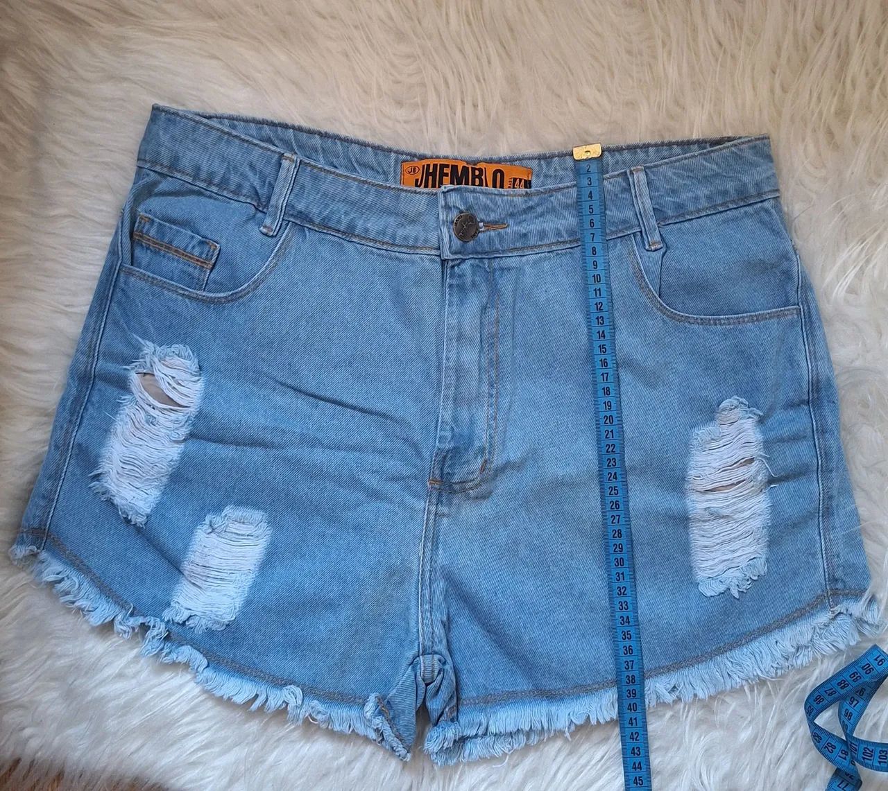 Shorts jeans destroyed  - Foto 4