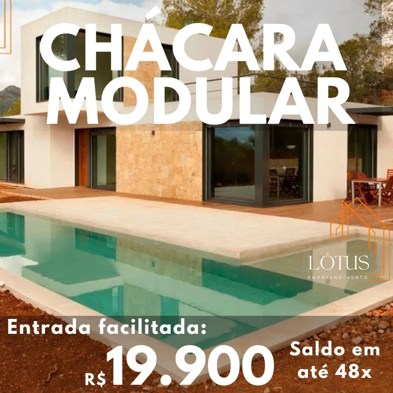 SEU PARAÍSO EM MEIO À NATUREZA! CHÁCARAS MODULARES EM COTIA!